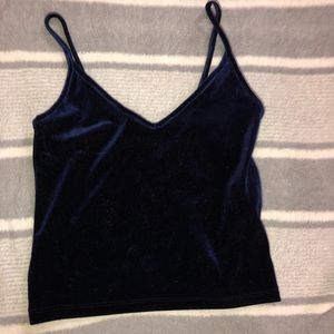 Forever 21 velvet tank top
